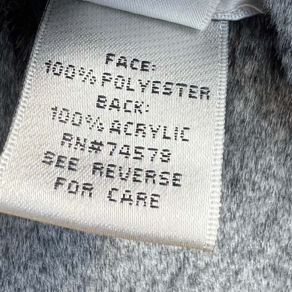 Cache Moto Dressy Faux Jacket size Large - Picture 7 of 13